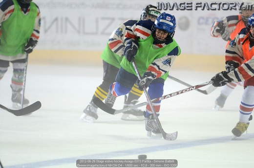 2012-06-29 Stage estivo hockey Asiago 0373 Partita - Simone Battelli